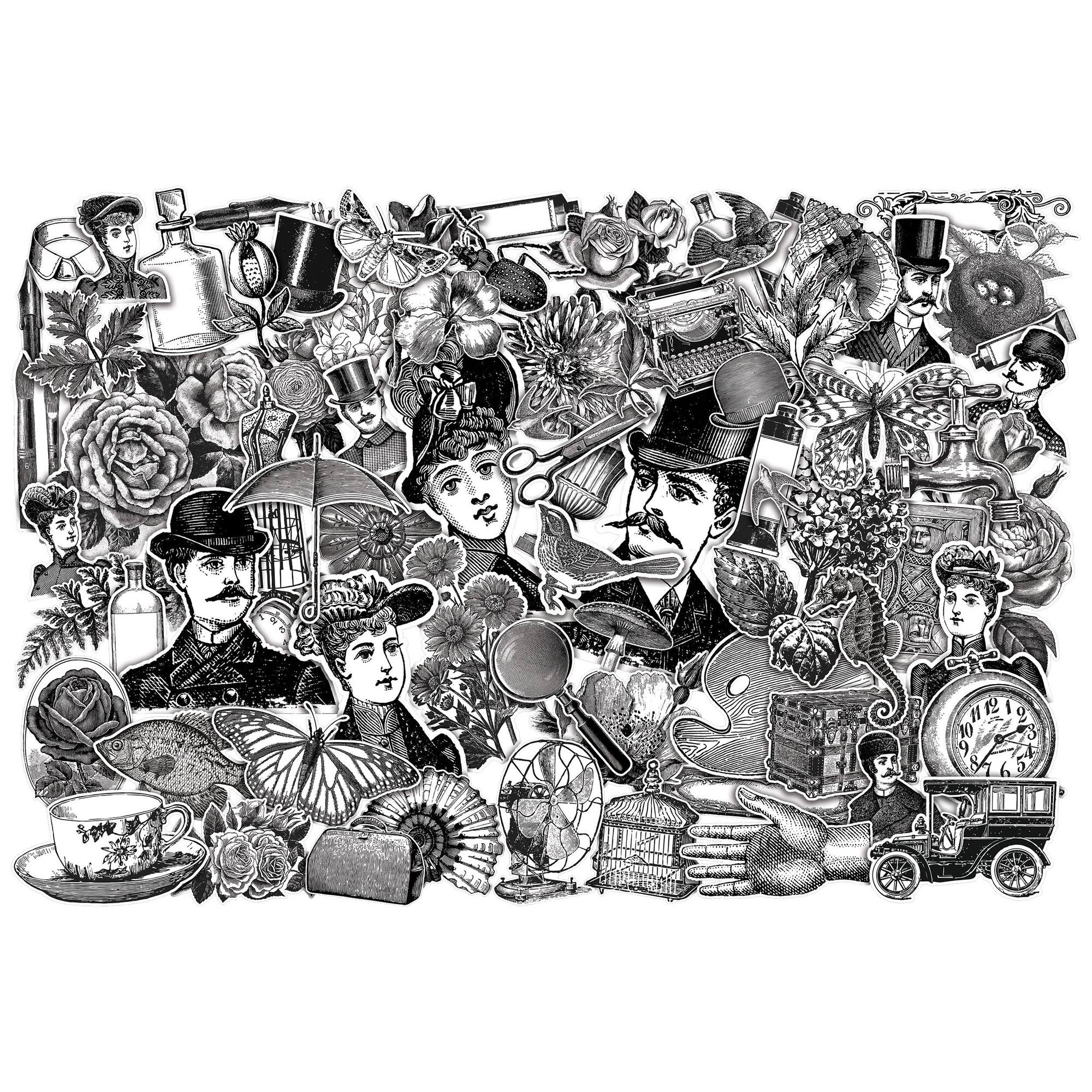 Idea-Ology Layers Die-Cuts 76/Pkg-Engraving